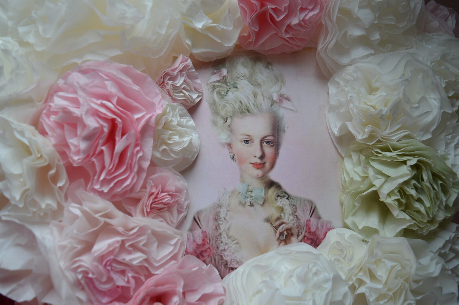 Marie Antoinette Kranz Rokoko-Kranz schäbige schicke Kranz | Etsy