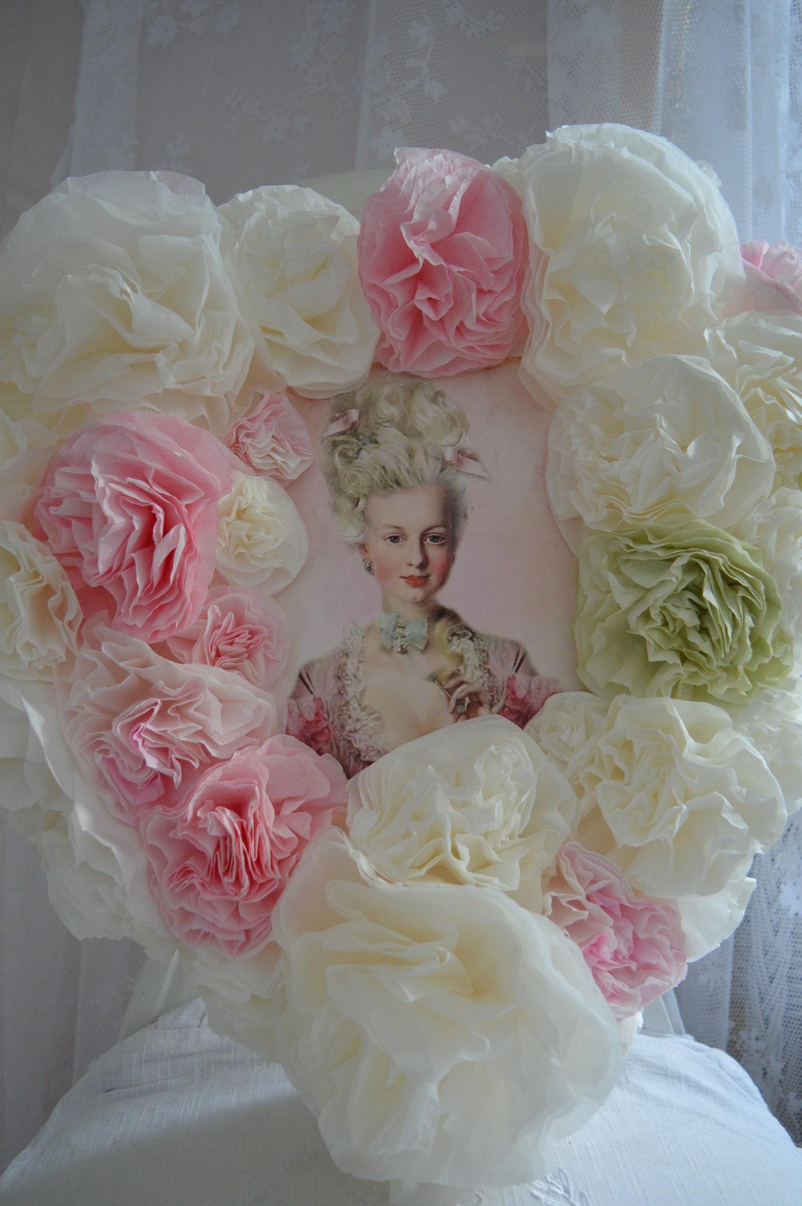 Marie Antoinette Kranz Rokoko-Kranz schäbige schicke Kranz | Etsy