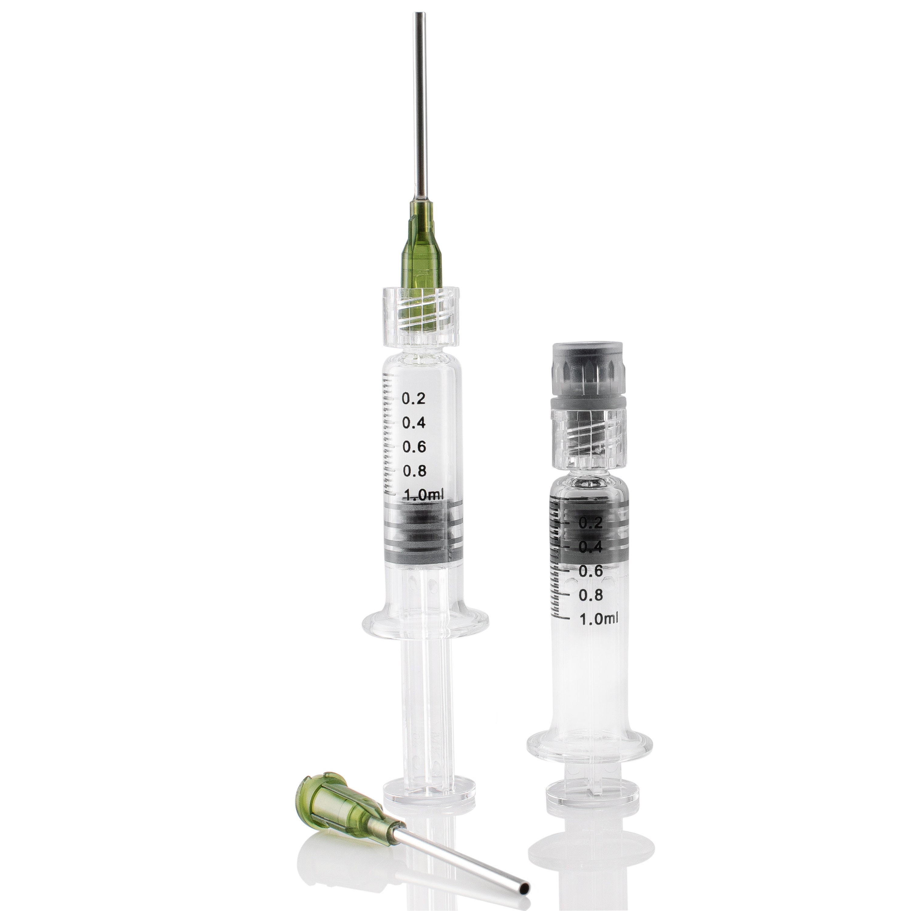 1ML Borosilicate Glass Luer Lock Syringe With 14Ga Blunt Tip Etsy