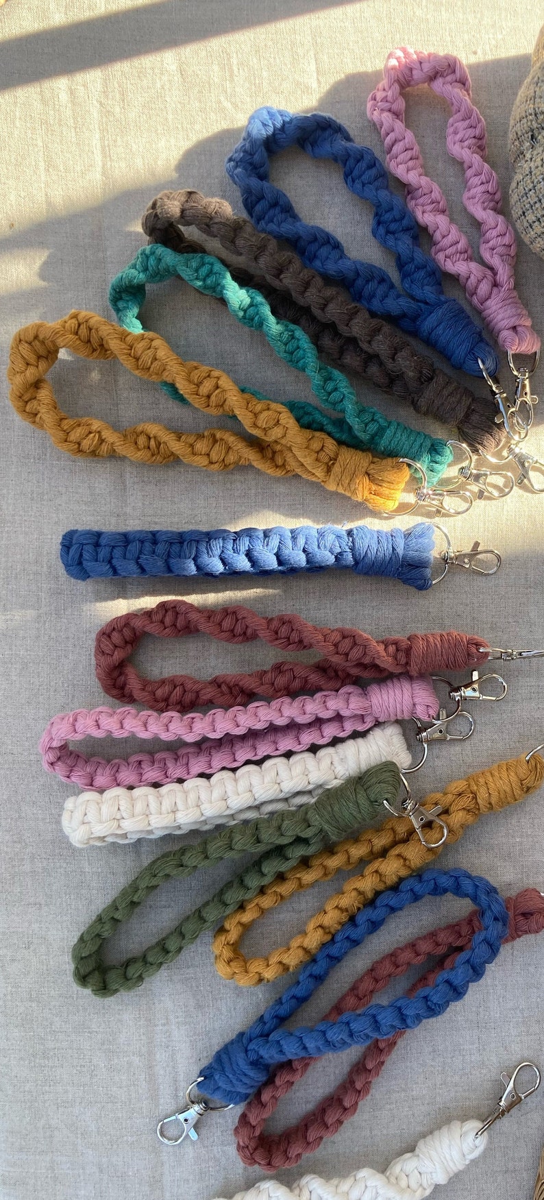 Macrame wristlet image 3