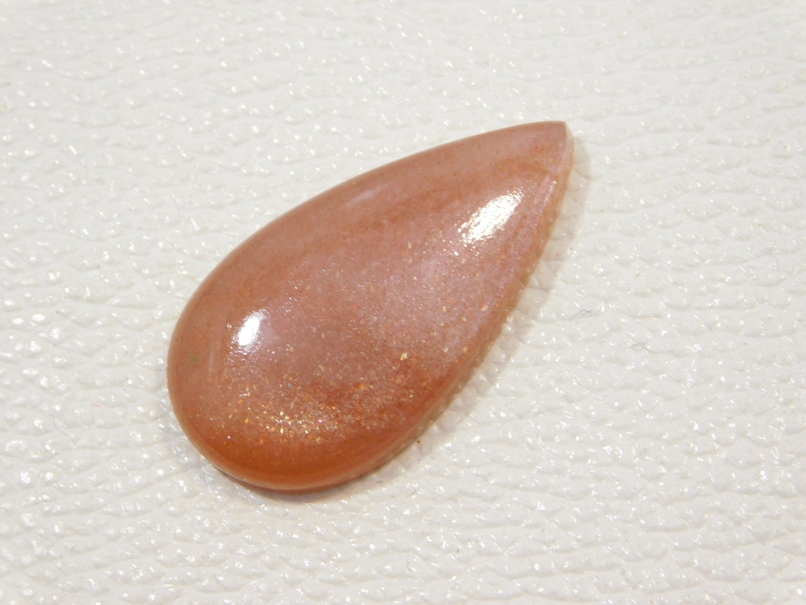 Natural Peach Moonstone Gemstone Smooth Polished Silky Etsy