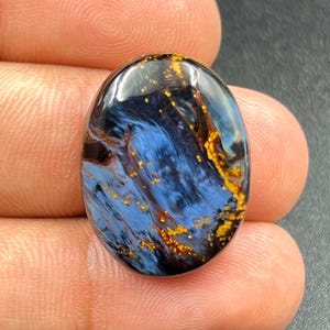 AAA+ Grade Pietersite Cabochon,Loose Gemstone, Polished Pietersite, Storm Stone, Pietersite For Jewelry,Making (29 Cts)