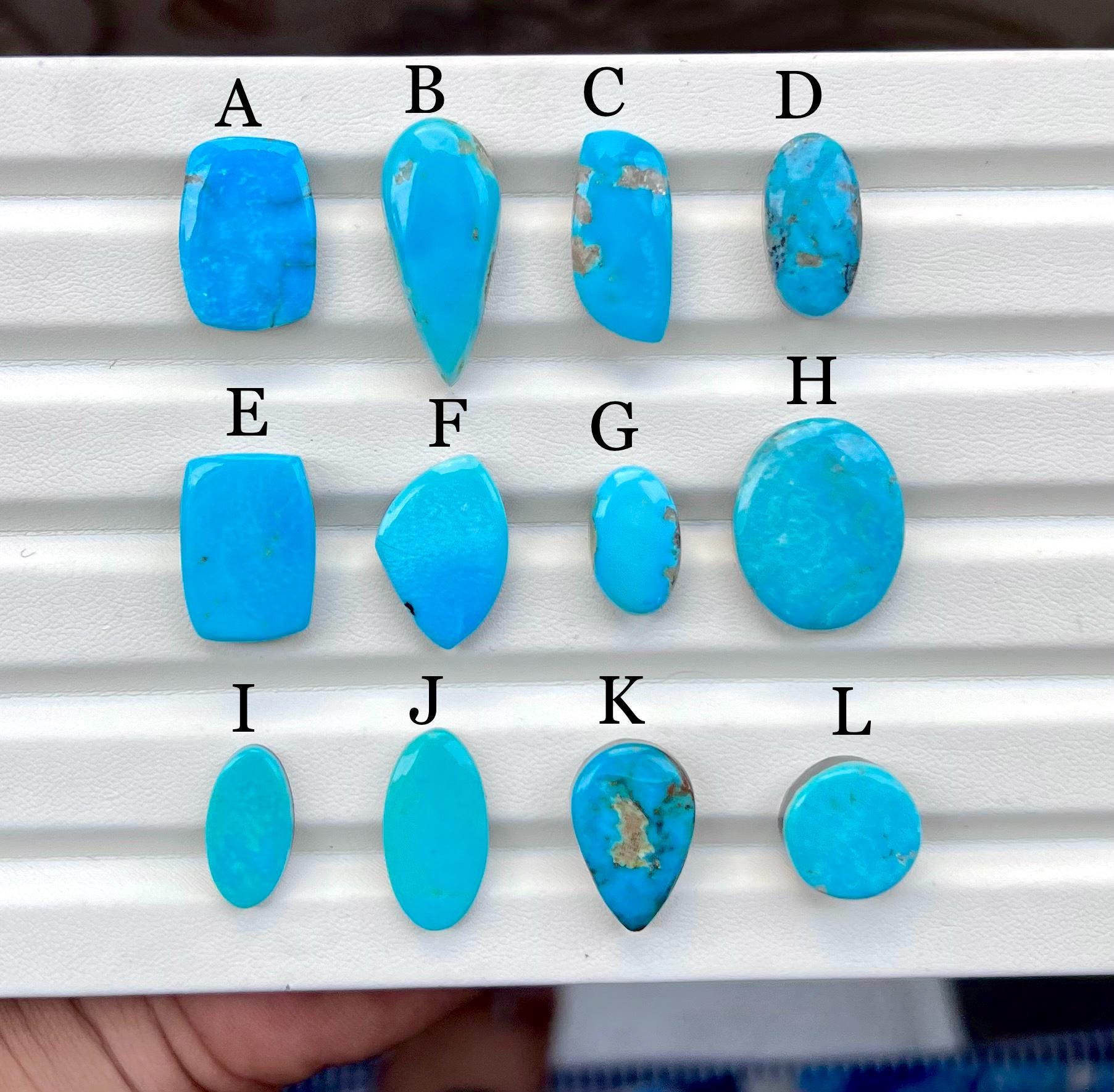 Kingman Turquoise Cabochon Gemstone Natural Kingman Turquoise Cabochon, Turquoise  Gemstone, Jewelry Making