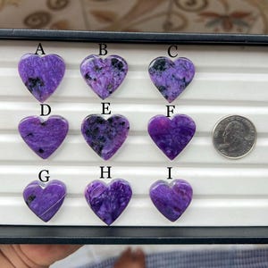 Natural Charoite cabochon Purple Charoite Gemstone Purple Stone Charoite Cabochon Both Side Polished Charoite Stone Jewelry Making
