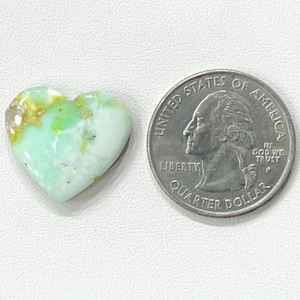 AAA Grade Palomino Heart Cabochon: Natural Gemstone for Jewelry Making, 12 Carat