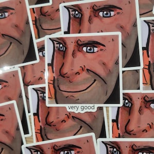 Heavy Team Fortress 2 Very Good Sticker Gmod CS TF2 Counterstrike Valve novelty meme