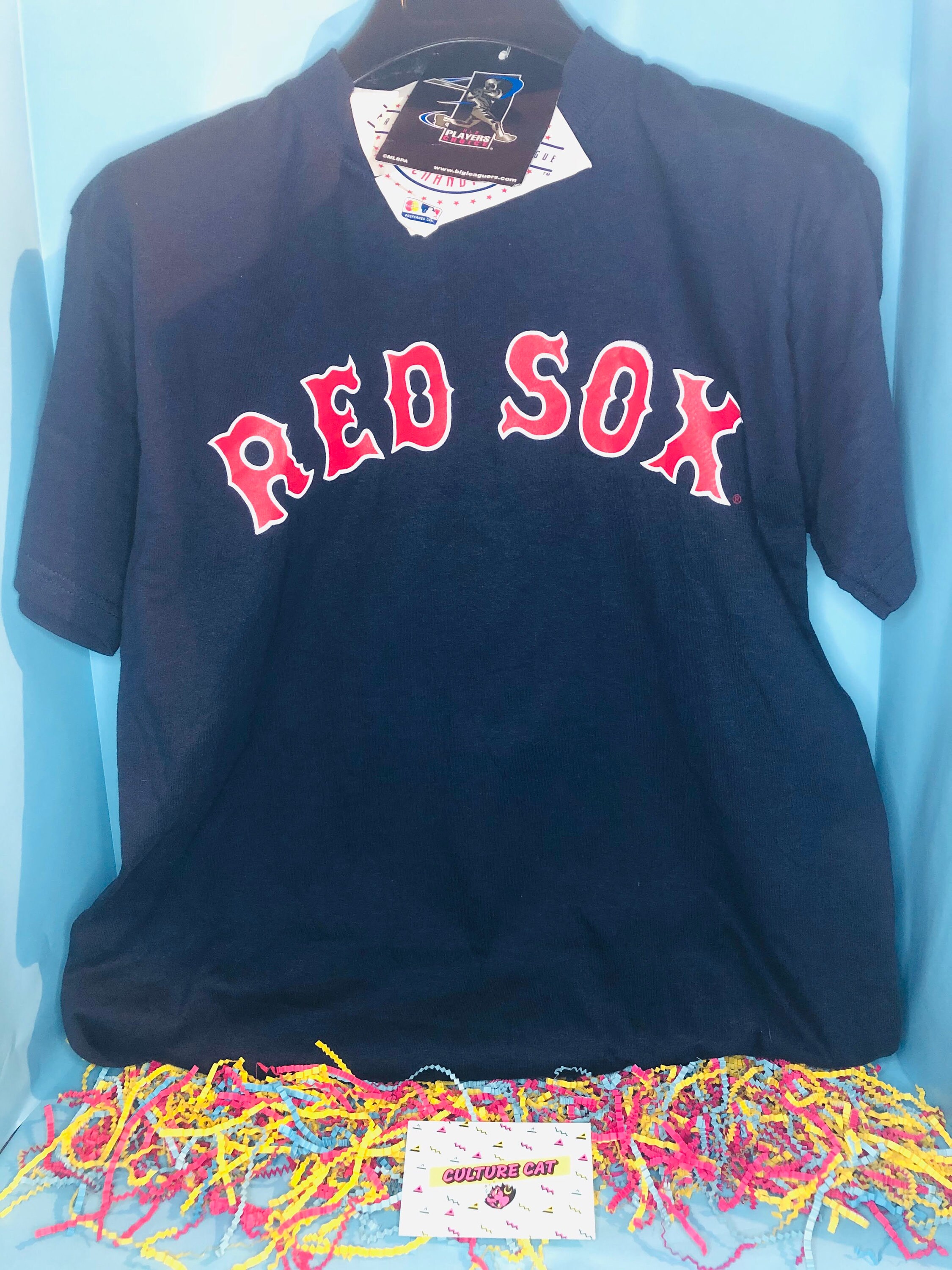 Trot Nixon Boston Red Sox T Shirt Men Small Adult Red MLB Baseball
