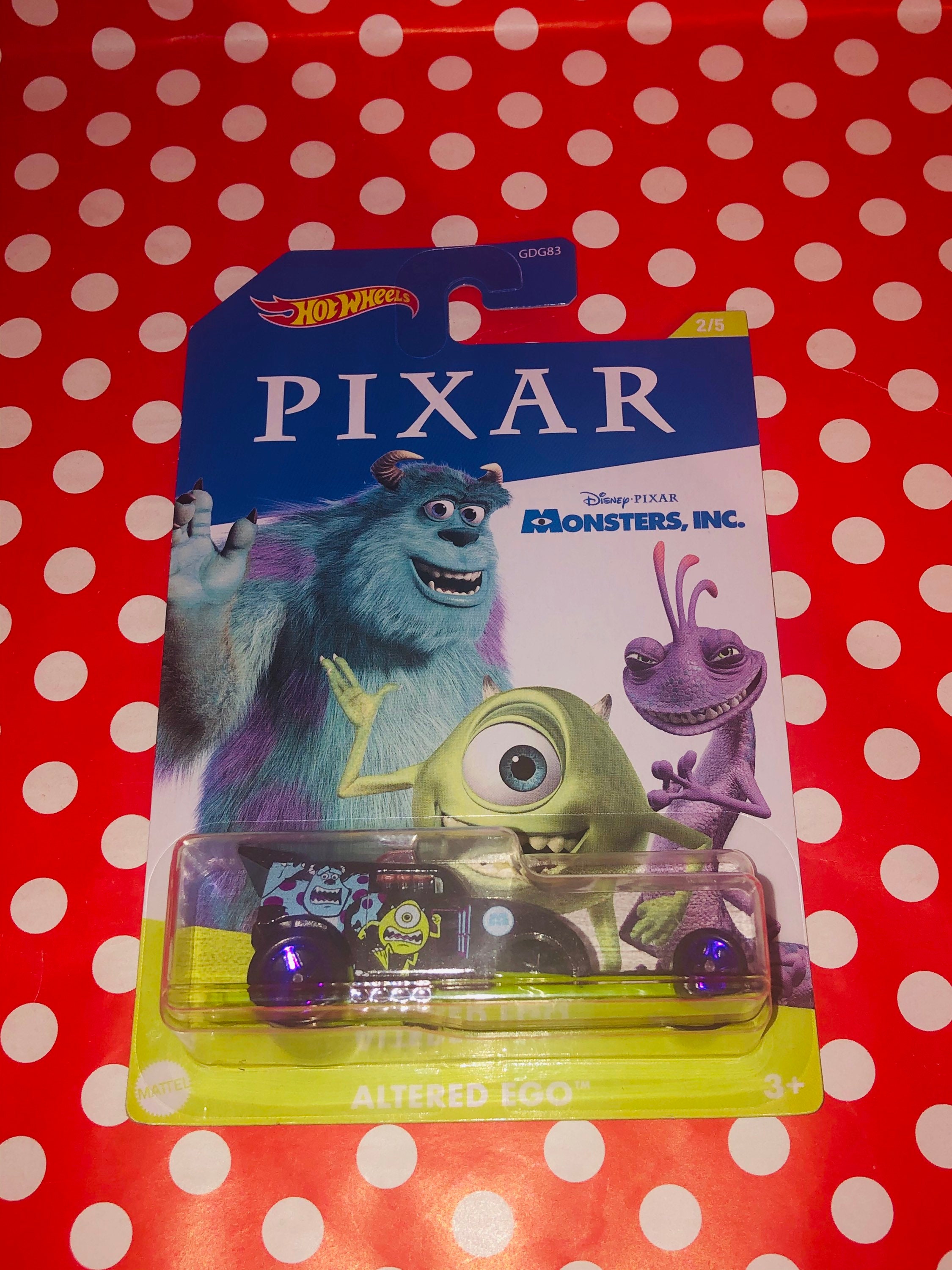 Disney Pixar Hot Wheels Monsters Inc Car / Pixar Monsters Inc Etsy
