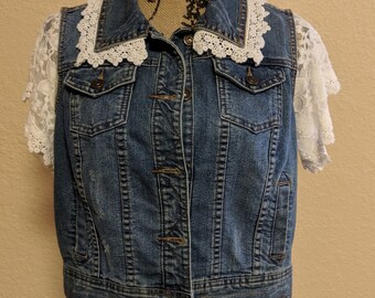 Denim and Lace - Etsy