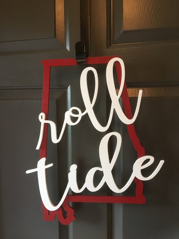 Alabama Roll Tide Door Hanger