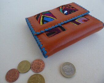 Mola Wallet "4 Squares Orange"