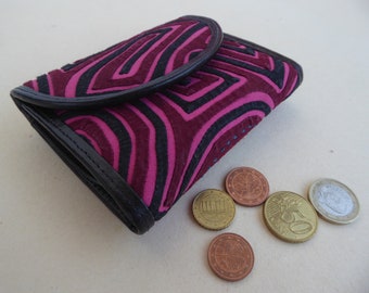 Mola Wallet "Redonda Black-Pink-Purple"