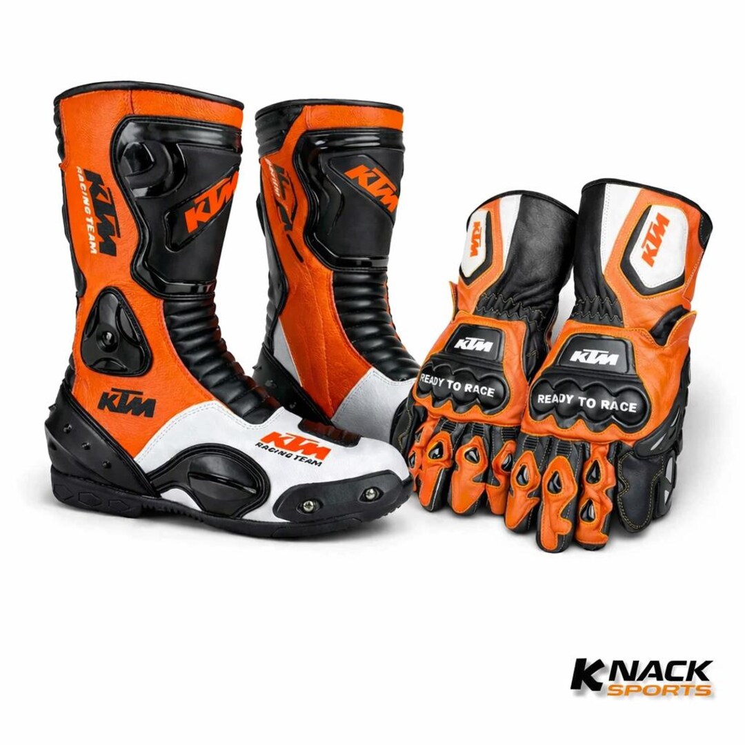 Sepatu Riding Riding Motorcycle Racing Sports Safety Shoes KTM Black Motorbike ...