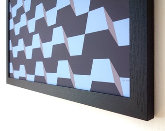 Schiffbauerdamm stampe digitali su tela quadro arte moderna arte astratta motivi geometrici Berlino