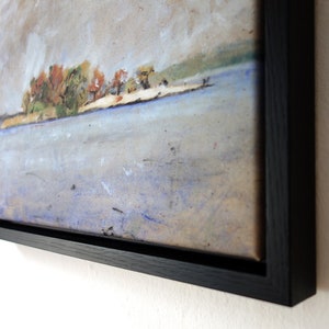 Island art prints tempera art picture wall object furnishings apartment