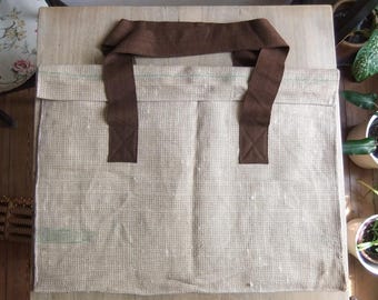 Artcase Zeichentasche A2 Zeichnen Leinen Canvas groß Beutel DDR Zucker Umhängetasche Malen Kunst OVP Malutensilien Vintage Recycling VEB