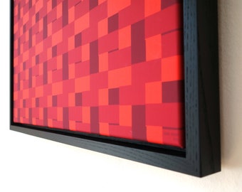 Stampe digitali Quadro su tela Arte moderna Arte astratta Motivi geometrici Berlino geometrica