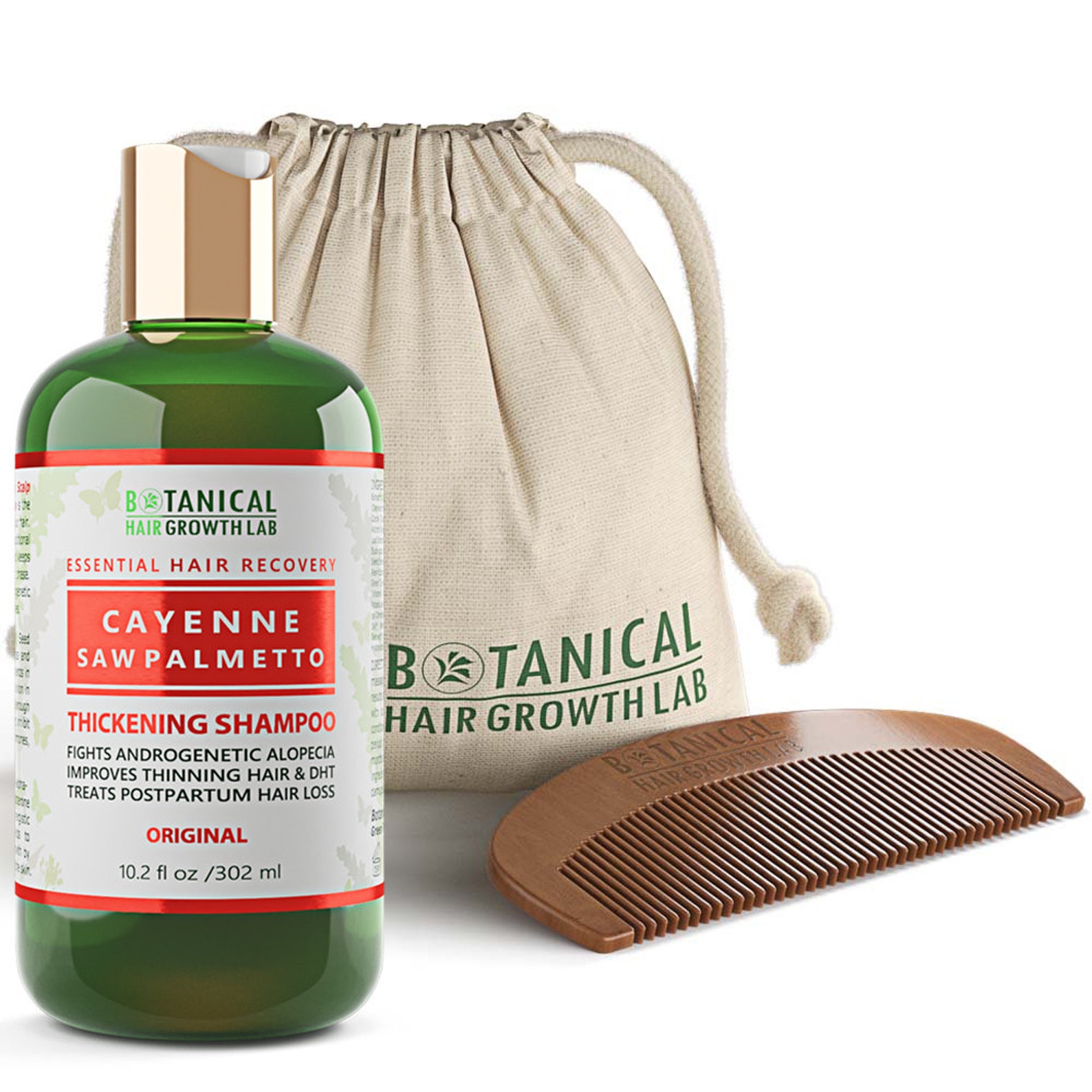 Anti Hair Loss Shampoo Cayenne & Saw Palmetto Organic Etsy