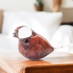 Mini Urn | Bird | Urn | "Red Heart"