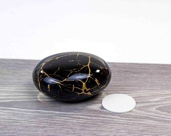 Mini Urn Stone Black 12cm