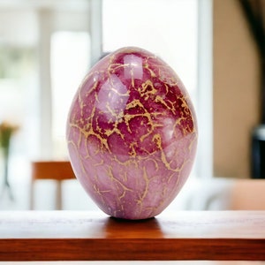Mini Urn| Urn | Glass Urn Oval | Purple