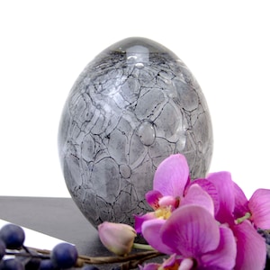 Mini Urn| Urn | Glass Urn | Gray | Large