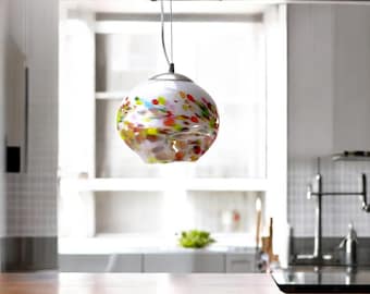 Lampe suspendue Murrina Ball - Lampe design en verre - Lampes - Lampe artisanale - Lampe exclusive