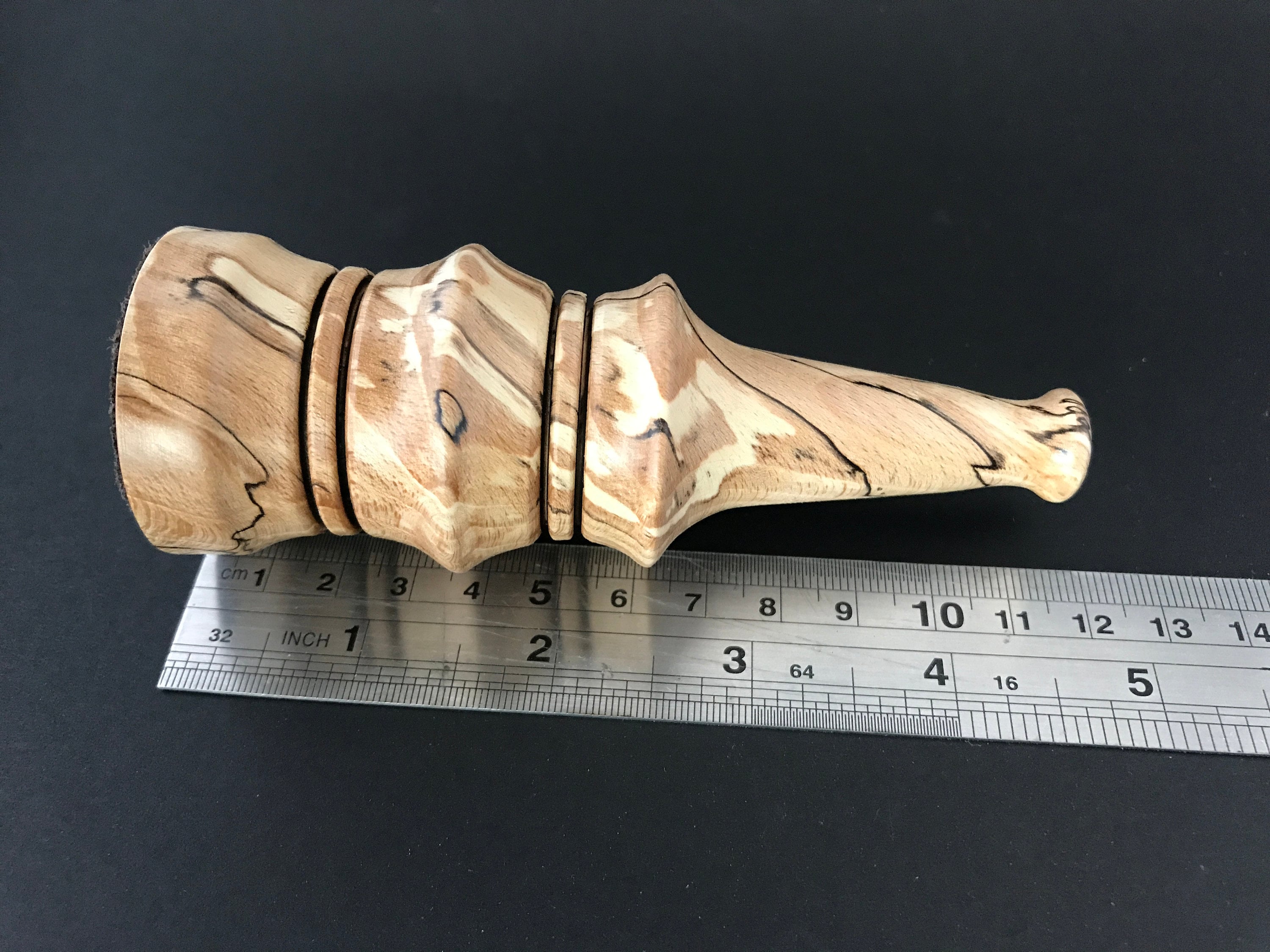 Wood Turned Ring Holder 5th Anniversary Gift Wooden Ring Etsy