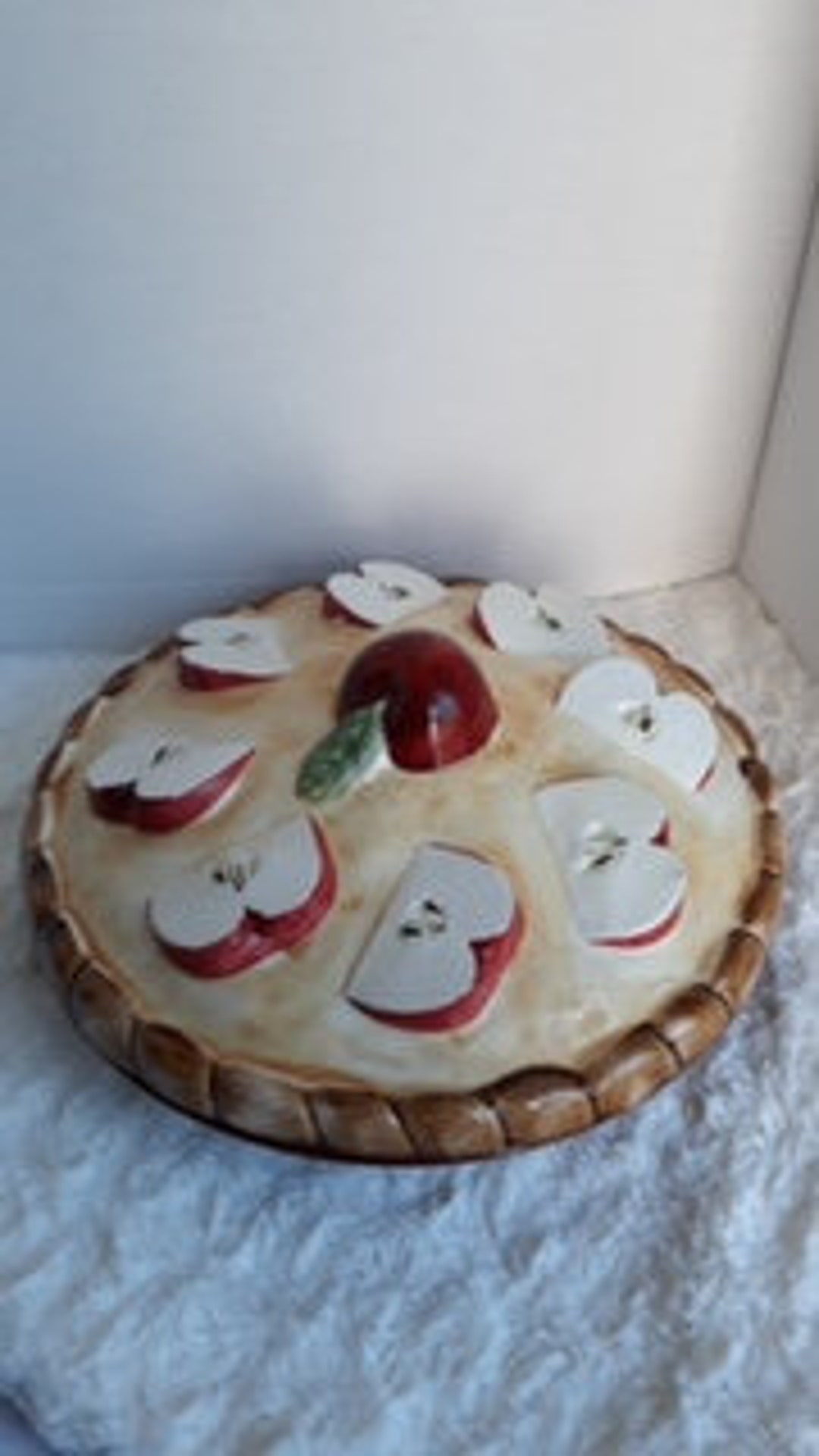 COVERED APPLE PIE Dish Baker's Rack Pie Decor Etsy