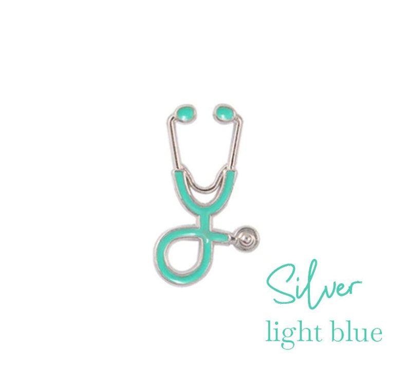 Stethoscope Enamel Pin Nurse Gift Health Care Pins NHS NHS Etsy