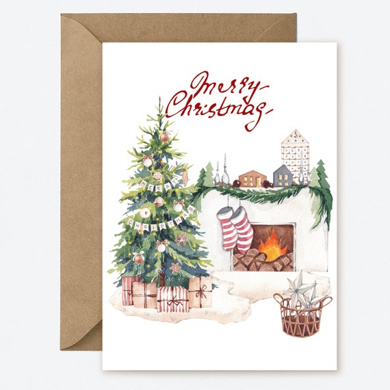 Set of 6 Mini Christmas Holiday Cards, Mini Gift Cards, Small Cards for  Gifts, Blank Small Christmas Cards Inside Blank, Tiny Cards, -  Norway
