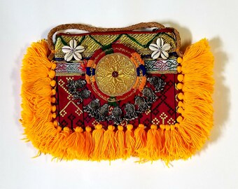Beautifully designed,Colorful  100% Handmade womens "Banjara" Bag