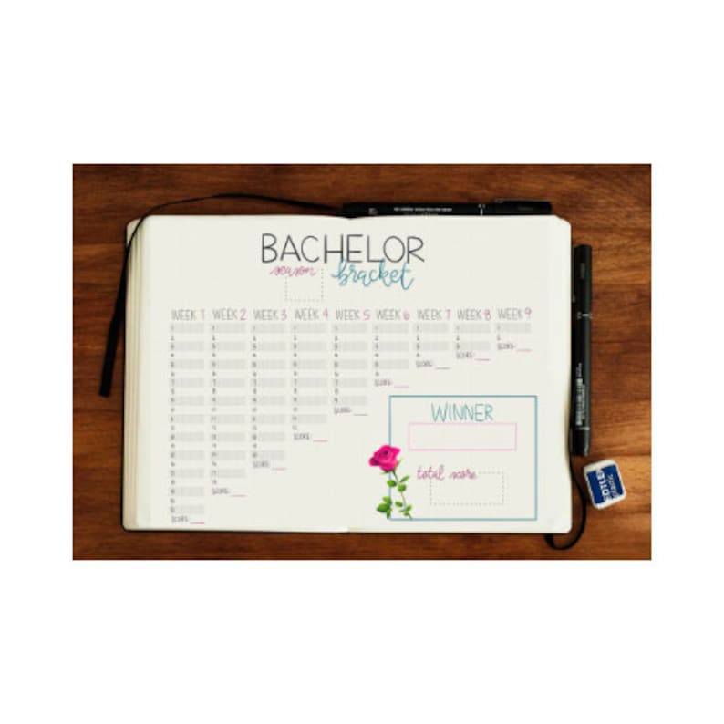 Bachelor Bracket Bullet Magazine PDF picture about Bachelor Bracket Printable named Bachelor Bracket Bullet Magazine PDF