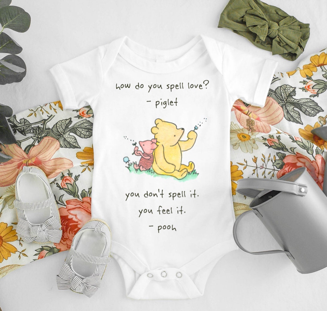 How Do You Spell Love Onesie® Baby Shower Gift, Unique Baby Gift, Boho ...