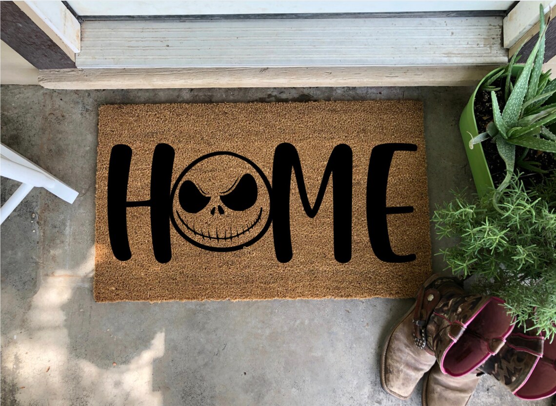 HOME Nightmare Before Christmas 18x30 Doormat Personalized Etsy