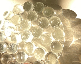 Glow in the Dark UV Reactive Clear Marble Suncatcher