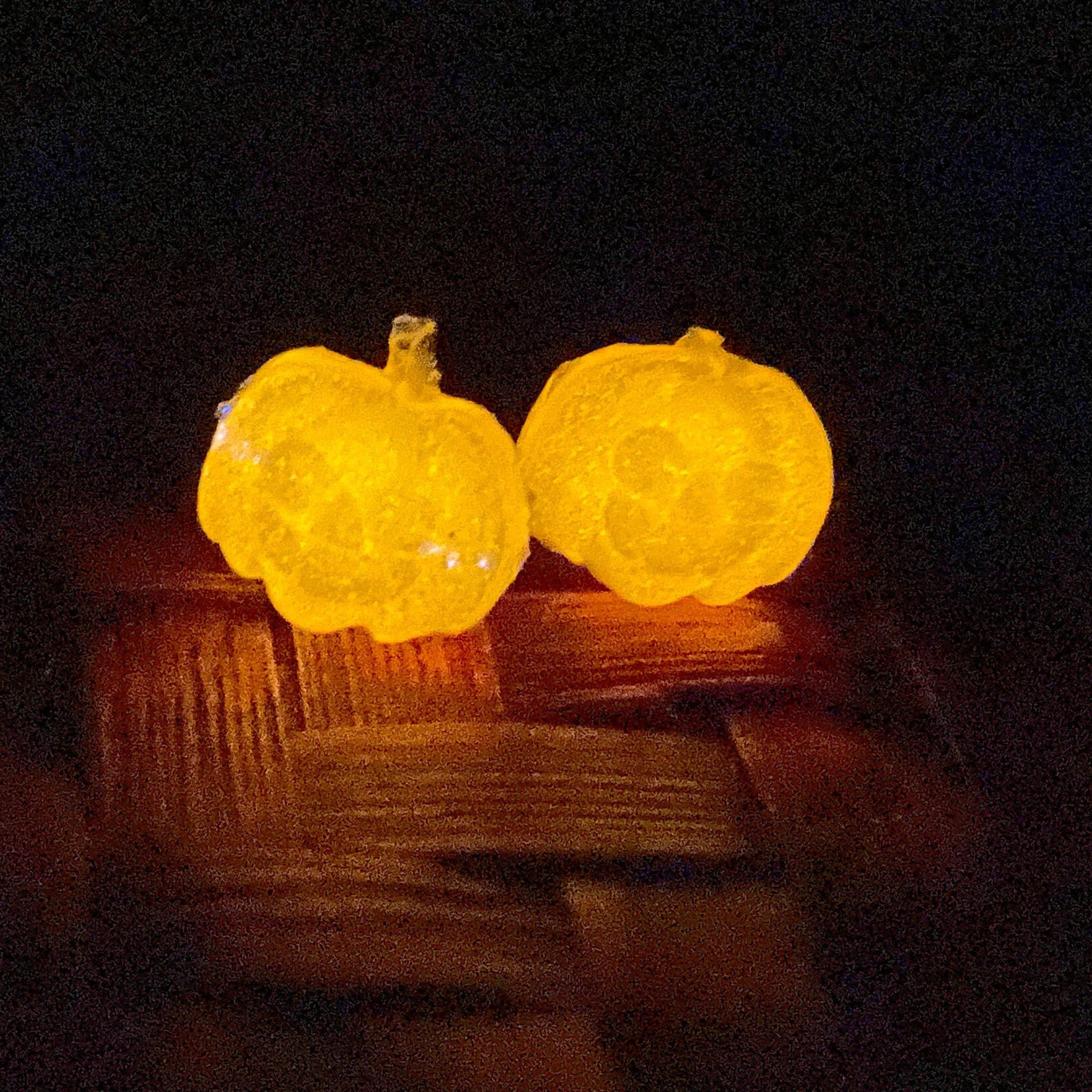 暗闇で光るパンプキンジャックオーランタンハロウィンスタッドピアス