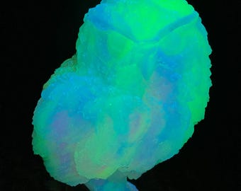 Glow in the Dark Pride Decoration UV Reactive Owl, Owl Lover Gift Idea, Fall yard art, Garden Gift Idea Pride gift idea, Spring Art