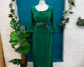 hollywood woman forest green satin midi dress
