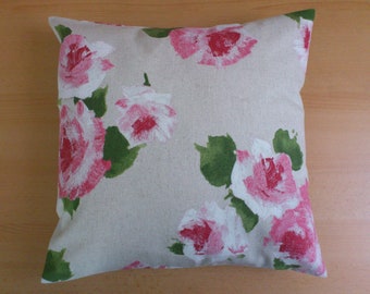 Pillowcase ROSES , 40 x 40 cm , Pillow , shabby, provence