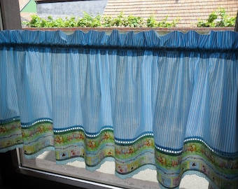 Bistrogardine country house curtain cups , shabby style