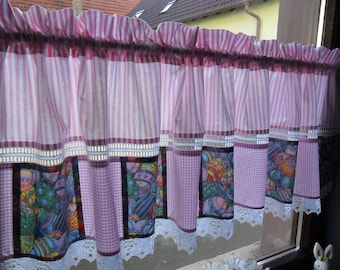 EASTER EGGS patchwork curtain Easter, shabby style