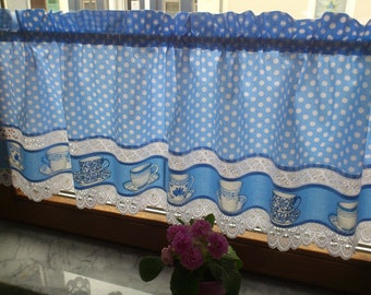 Country house curtain AFTERNOON TEE , shabby style