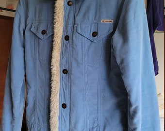 light blue cord jacket