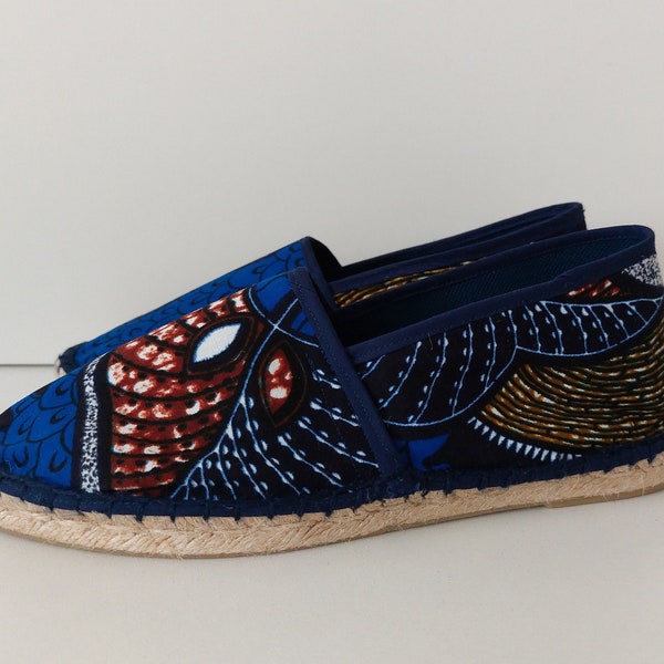 Aya Espadrilles in Originalwachs von gemischter Hand genäht