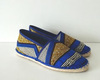 Dajan espadrilles in original wax sewn by hand