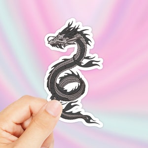 Dragon Sticker - Dragon Laptop Sticker - Dragon Decal - Dragon iPad Decal - Cute Dragon - Popular Sticker - Tumblr Sticker