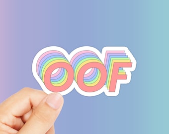 Oof Sticker