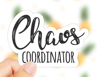 Chaos Koordination Sticker
