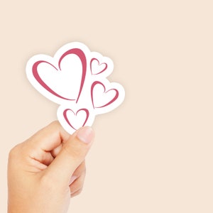 Hearts Sticker